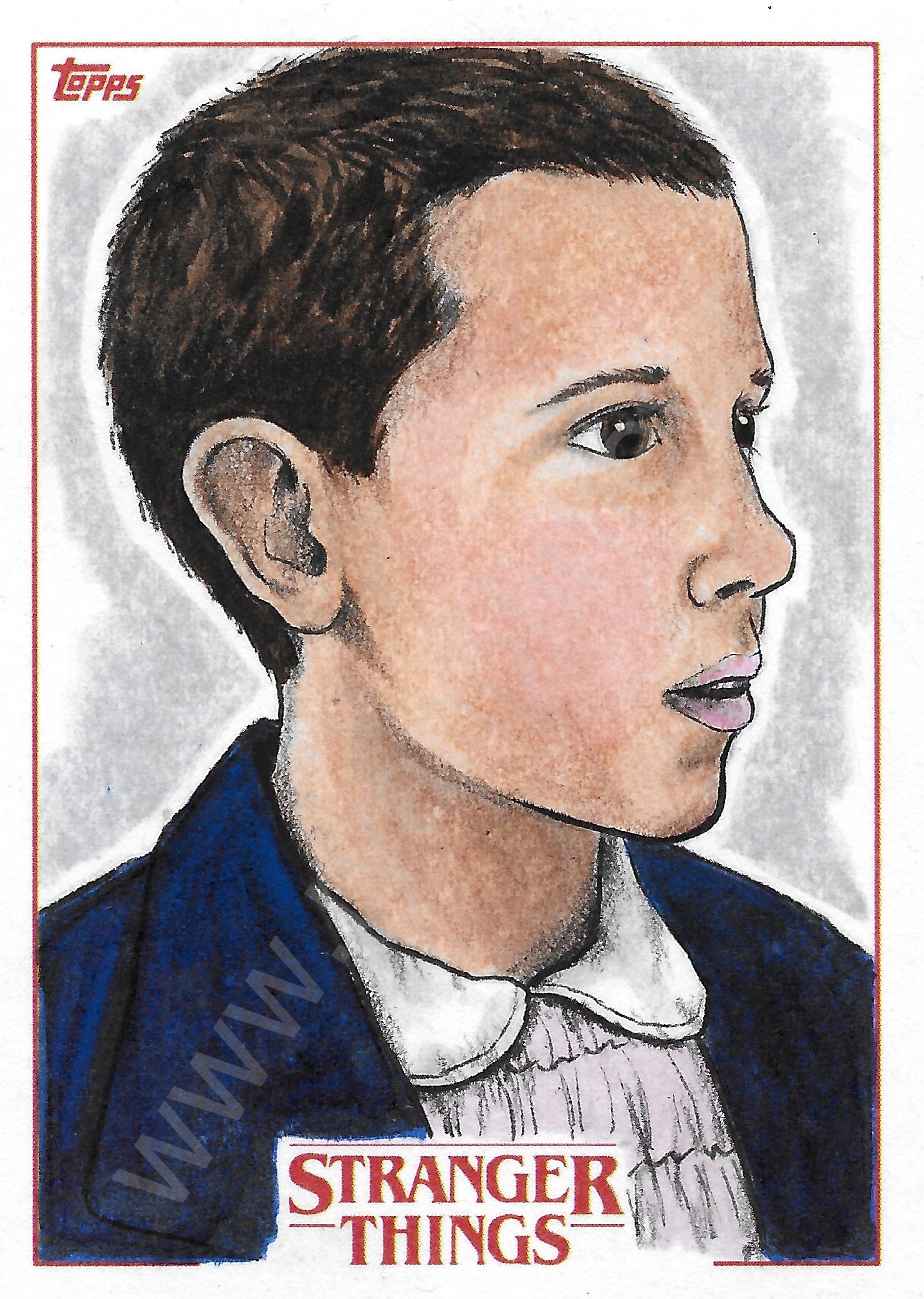 Topps Stranger Things: Welcome to The Upside Down- Eleven